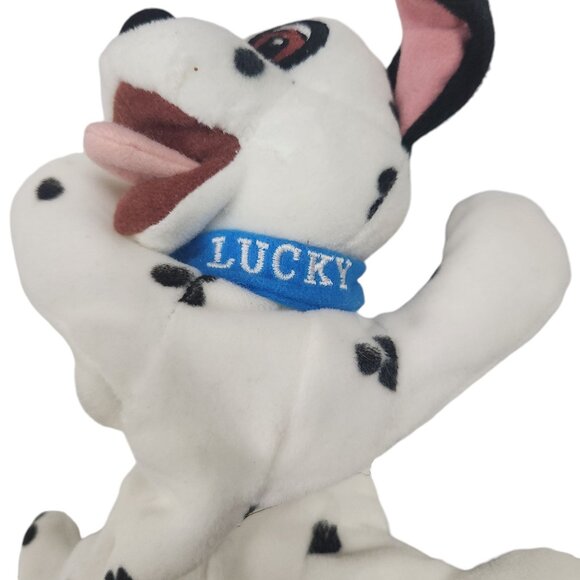 The Disney Store 101 Dalmatians Lucky Mini Bean Bag Plush 9" NWT - Picture 3 of 10